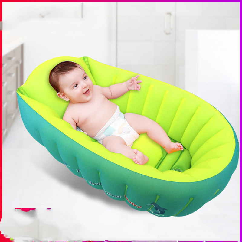 Inflatable Folding Baby Bath Tub Bathtubs Portable Bath
