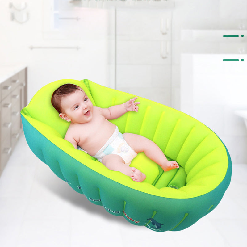 Inflatable Folding Baby Bath Tub Bathtubs Portable Bath