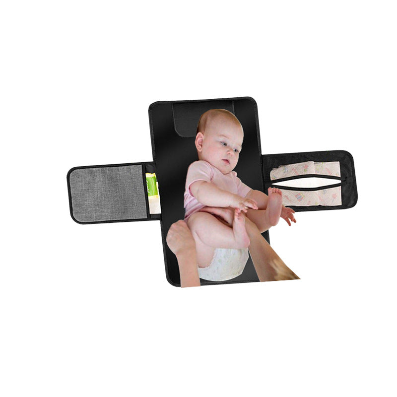 Baby Portable Foldable Washable Compact Travel Nappy Diaper Holder Bag