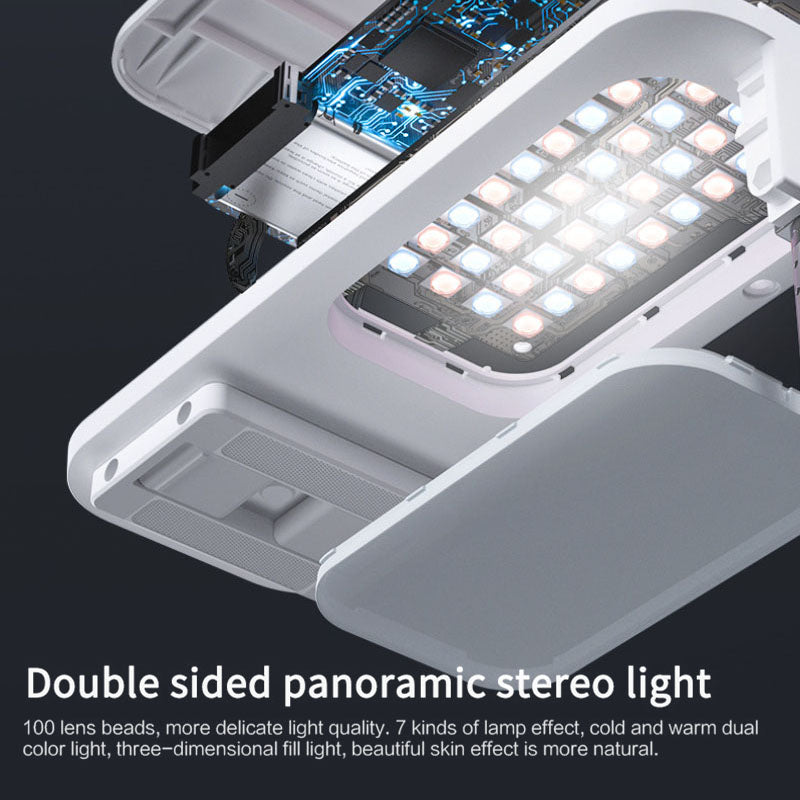 Portable Selfie Mobile Phone Holder With Light