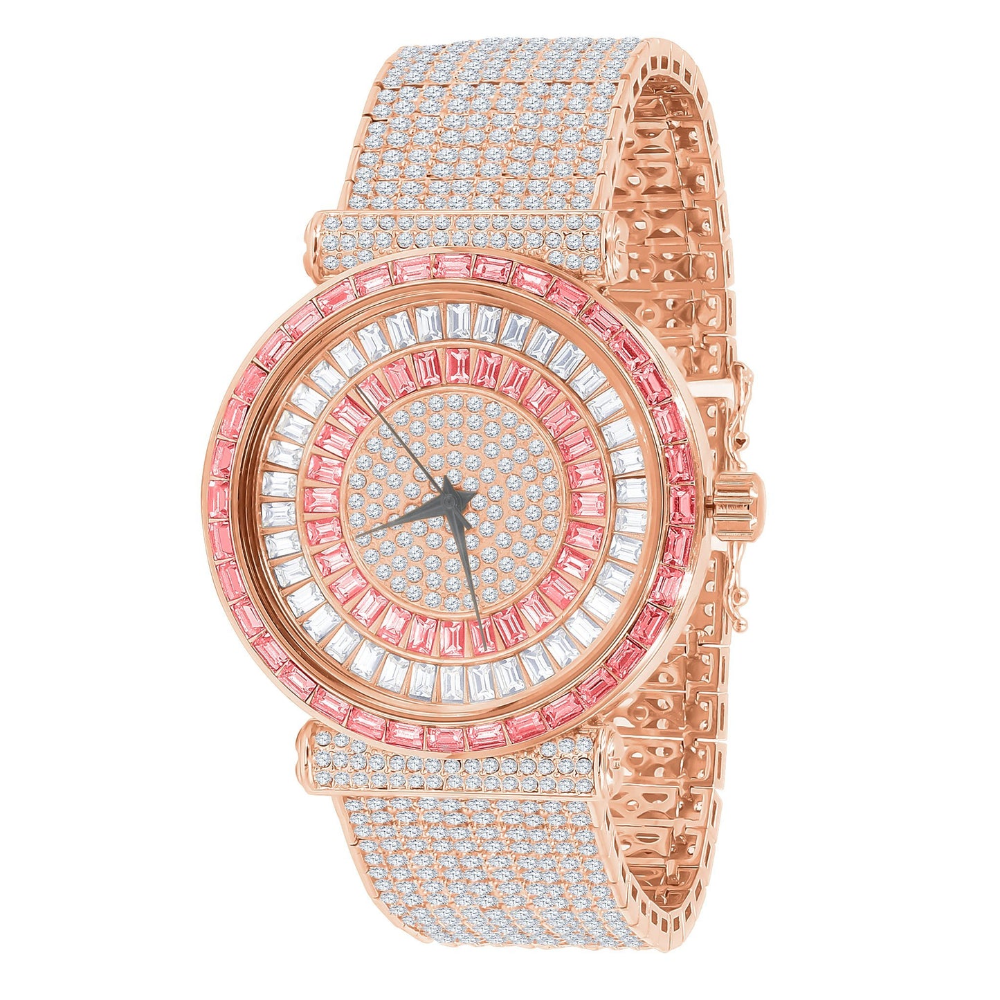 Bling Master FOXY CZ Cubic Zirconia Watch