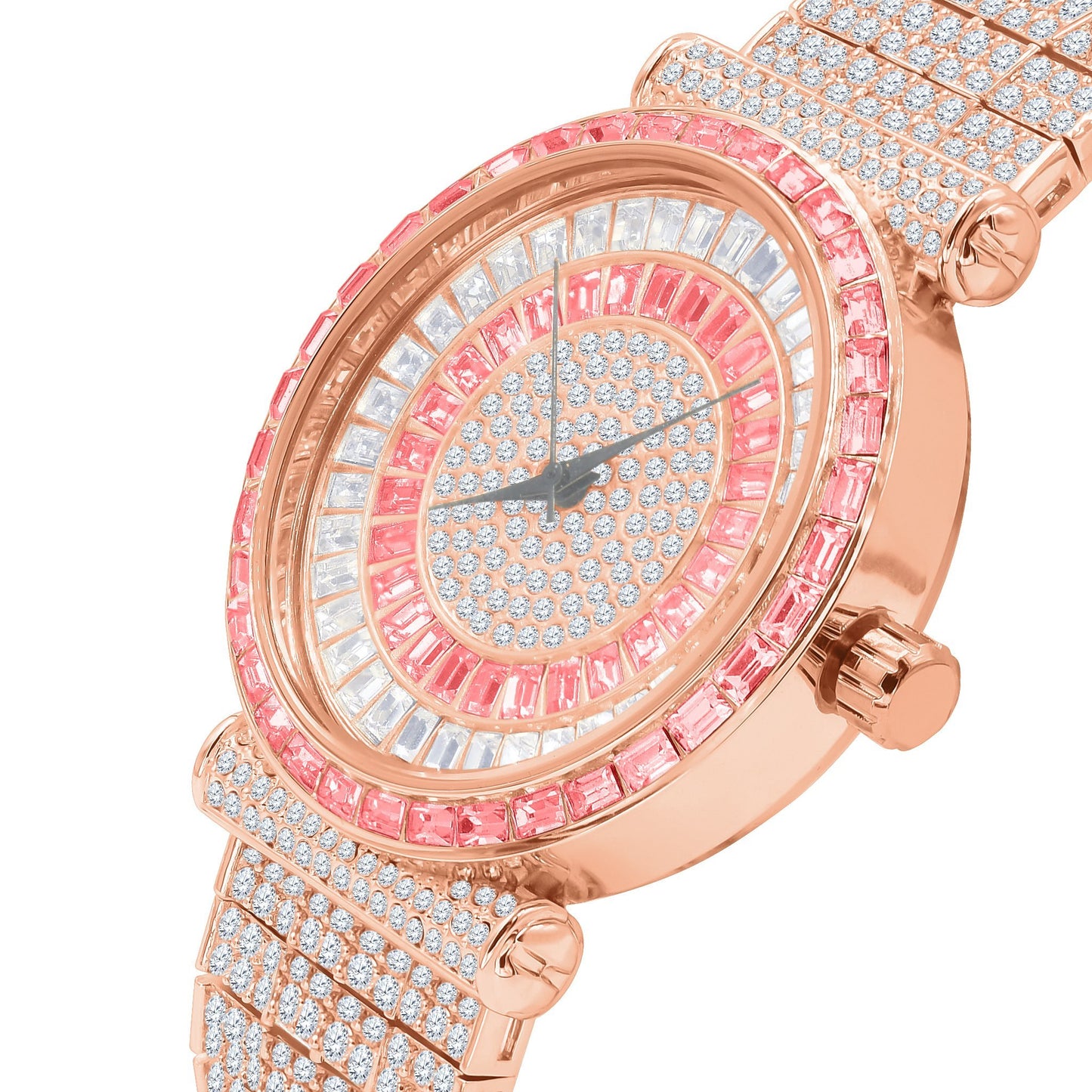 Bling Master FOXY CZ Cubic Zirconia Watch