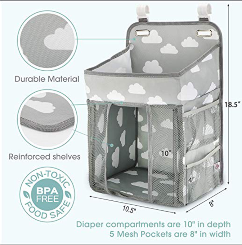 Newborn Portable Baby Crib Cot Organiser Bed Hanging Bag
