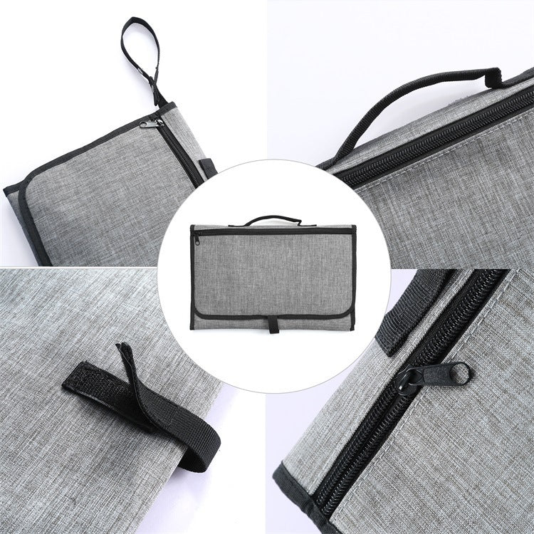 Baby Portable Foldable Washable Compact Travel Nappy Diaper Holder Bag