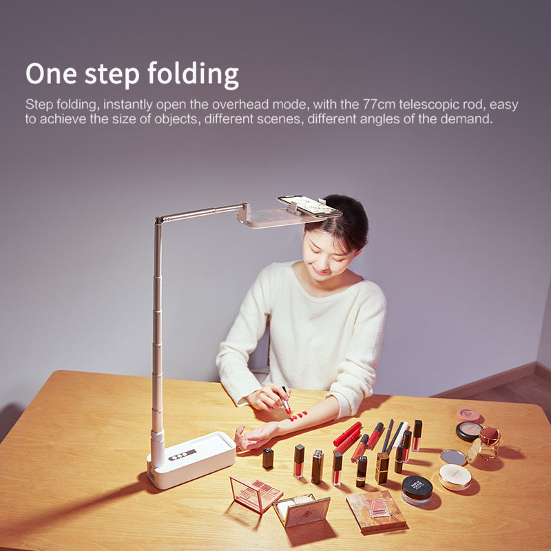Portable Selfie Mobile Phone Holder With Light