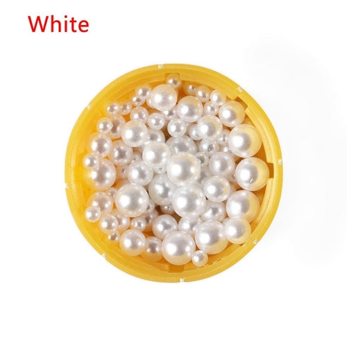 500 PCS/bag Mix Rainbow Colour Round UV Resin