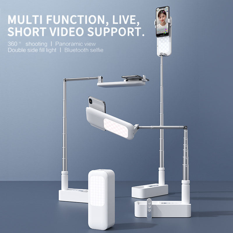 Portable Selfie Mobile Phone Holder With Light