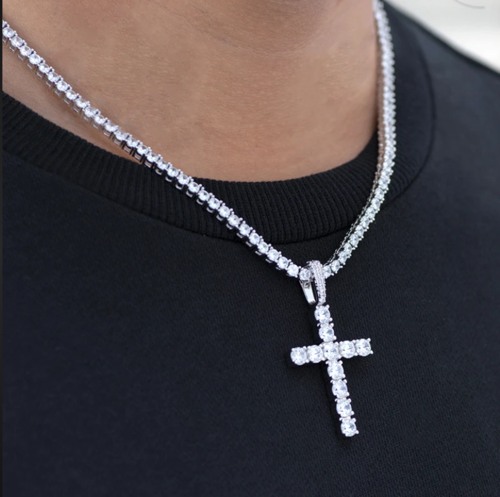 Bling Master Sparkle 3MM 925 Tennis Choker Necklace