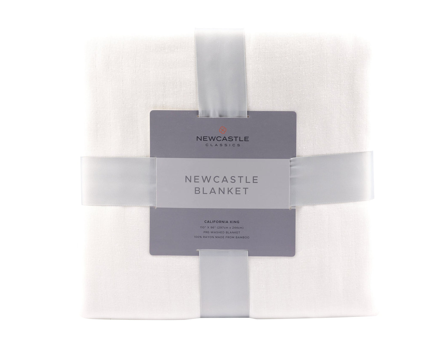 Pristine White Oversized Queen Bamboo Baby Bed Blanket