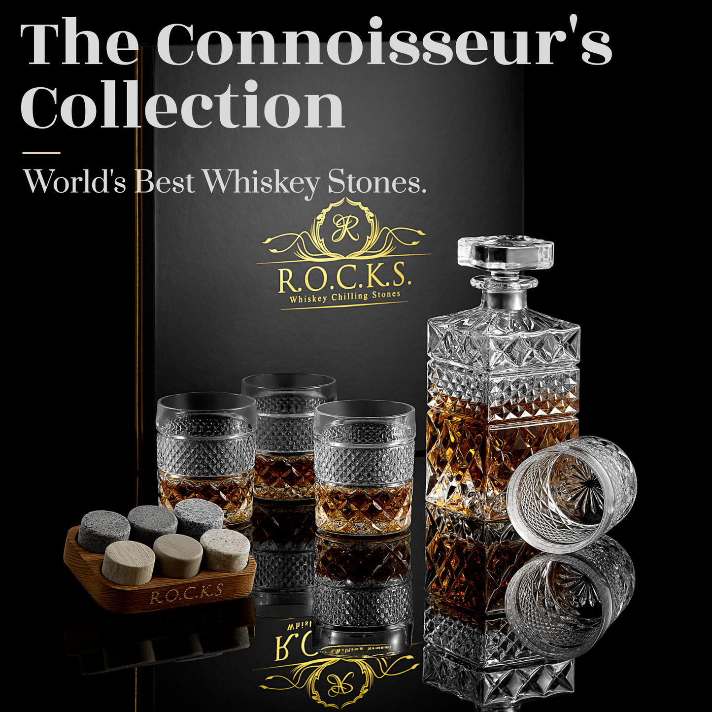 The Whiskey Decanter Box Gift Set