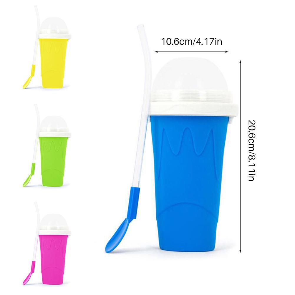 Portable Slushy Maker Travel Ice Cup Homemade Freeze Drinks Cup