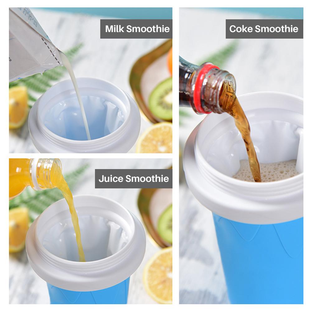 Portable Slushy Maker Travel Ice Cup Homemade Freeze Drinks Cup