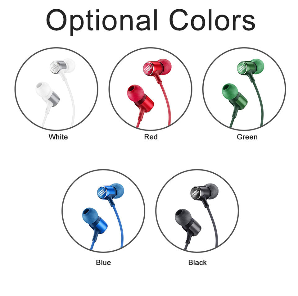 JBL LIVE100 3.5mm Wired Earphones & Accessories