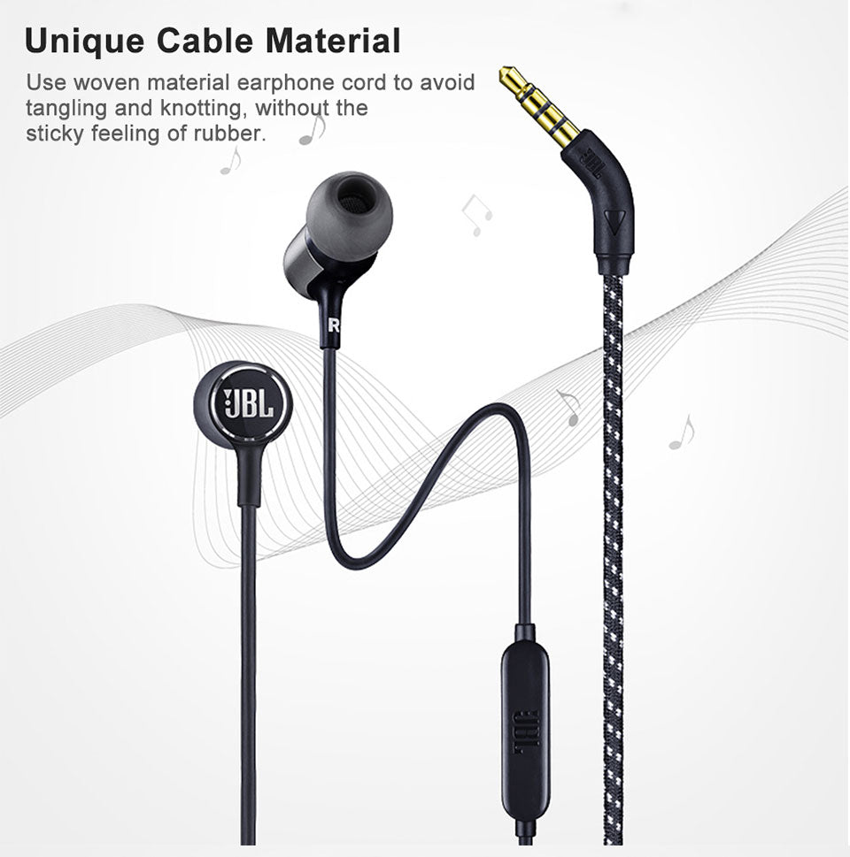 JBL LIVE100 3.5mm Wired Earphones & Accessories