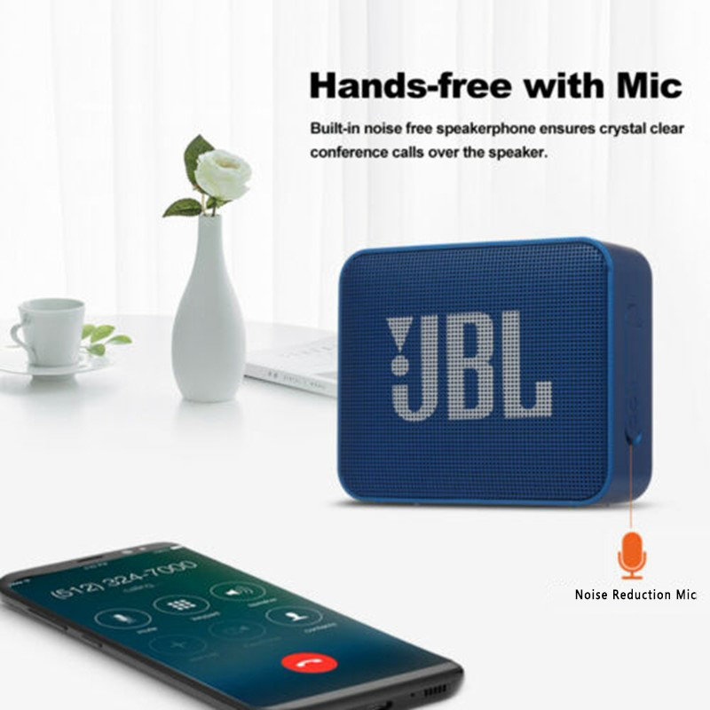 JBL GO 2 Waterproof Wireless Bluetooth Speaker for Outdoors & Indoors