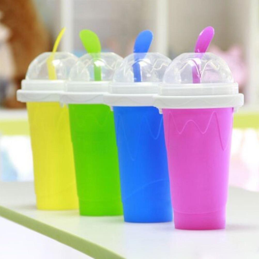 Portable Slushy Maker Travel Ice Cup Homemade Freeze Drinks Cup