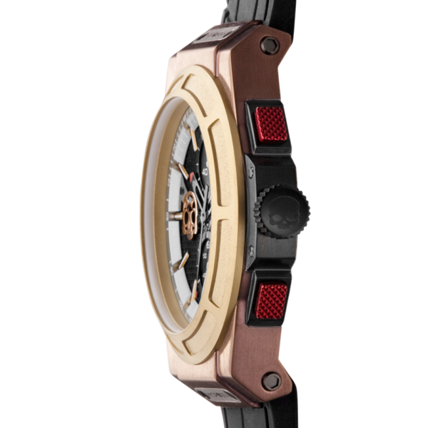 Otto Chrono Gold and Brown Mix Watch