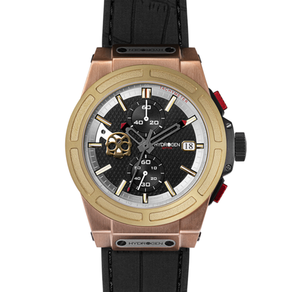 Otto Chrono Gold and Brown Mix Watch