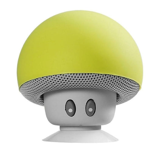 Portable Wireless Mushroom Bluetooth Speaker with Built-In Mic
