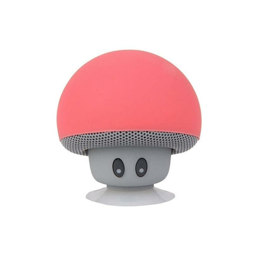 Portable Wireless Mushroom Bluetooth Speaker with Built-In Mic