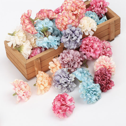 10PCS/Pack Silk Flower Wedding Gift Party Supply Craft