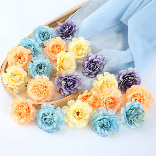 10pcs Artificial Peony Fake Bouquet Floral Flower