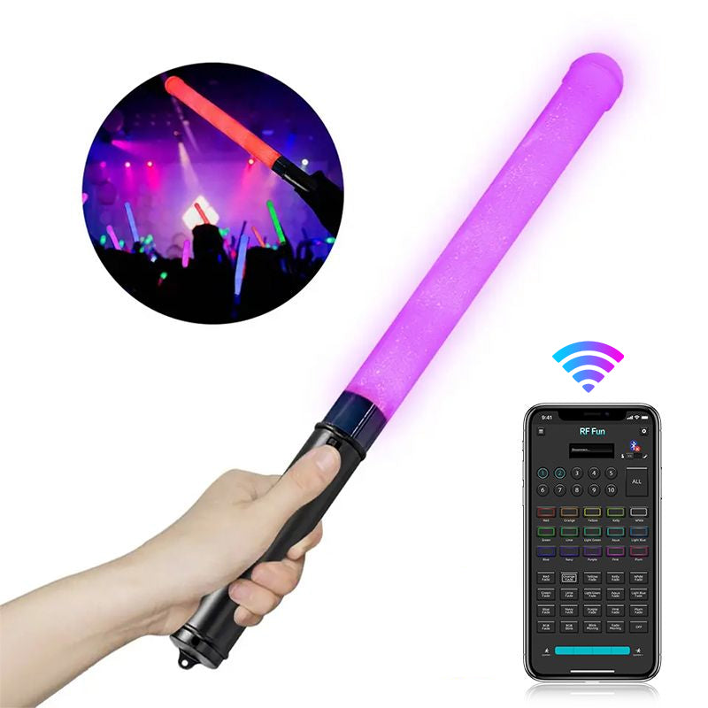 Fun APP Control LED Light Sticks for Celebrations & Parties