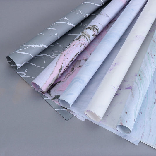 1PC Pack Marble Pattern Wrapping Paper