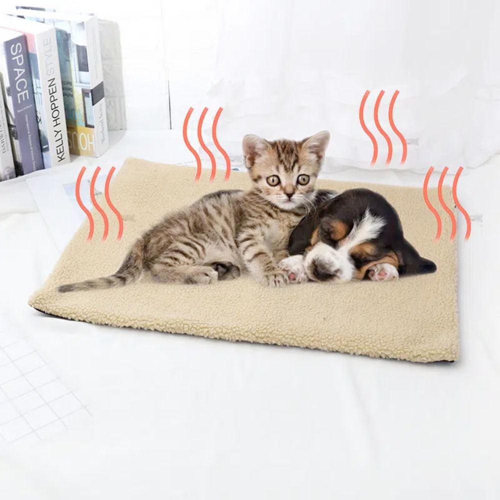 Self-Warming Fleece Pet Mat