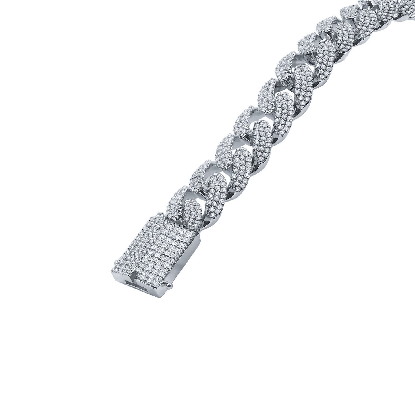 STALLION 18-MM Cuban Chain Necklace