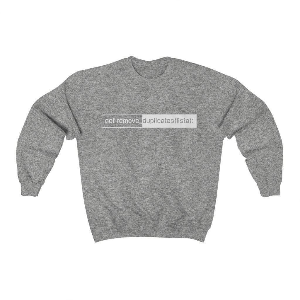 Men’s Python Coding Logo Sweatshirt