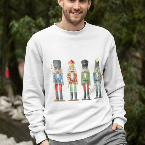 Men’s Christmas Nutcracker Toy Soldiers Sweatshirt