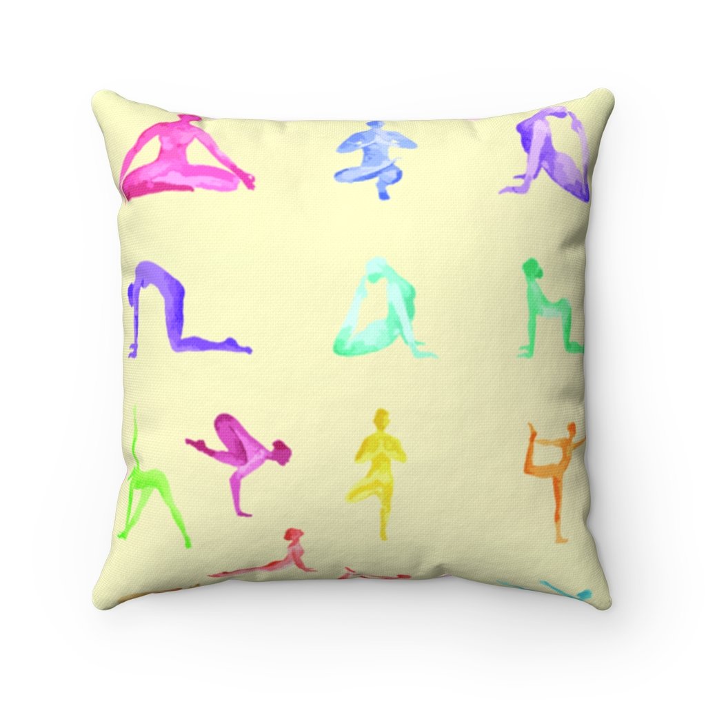 Yoga Sanctuary Square Pillow Cushion