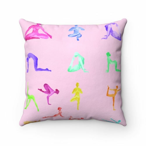 Yoga Sanctuary Square Pillow Cushion