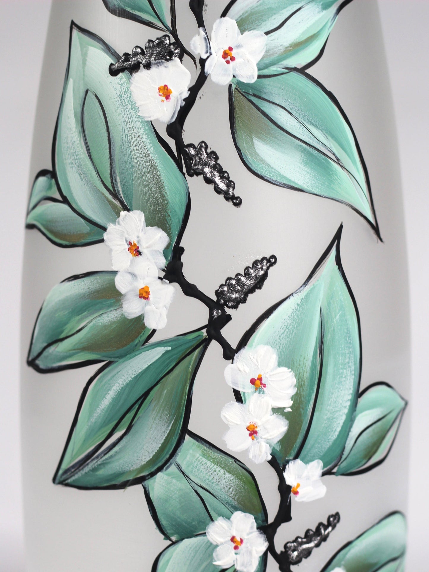 Hand-Painted Decorative Floor Vase & Centrepiece