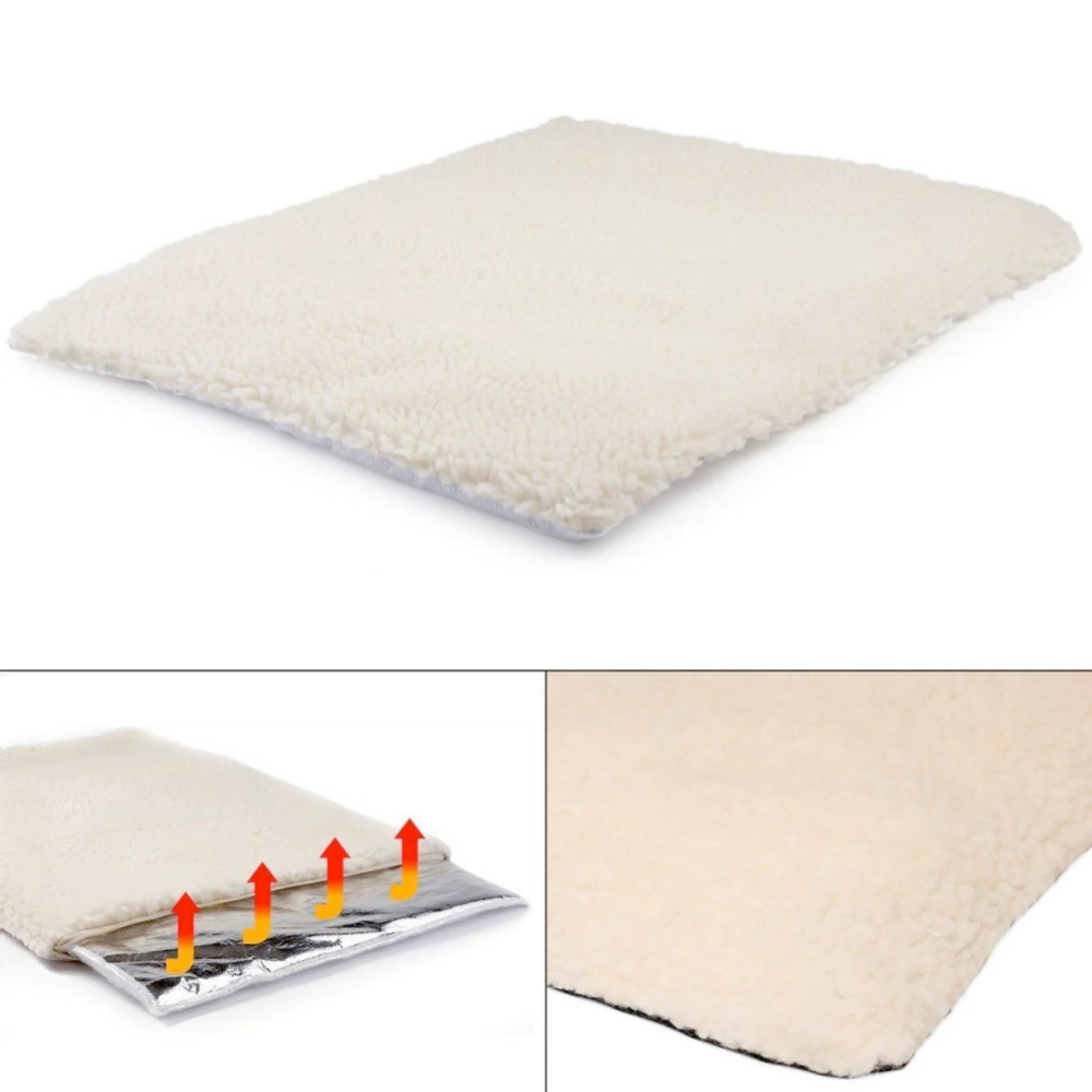 Self-Warming Fleece Pet Mat