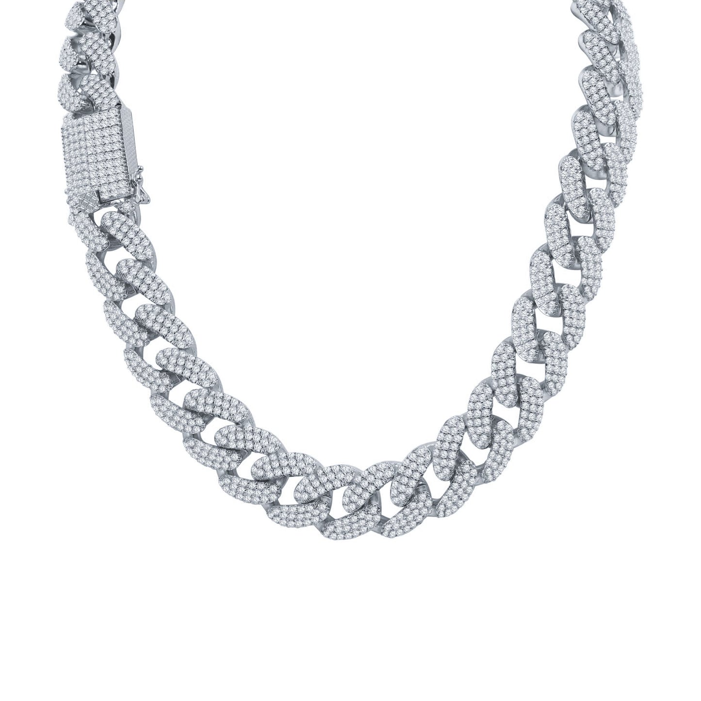 STALLION 18-MM Cuban Chain Necklace