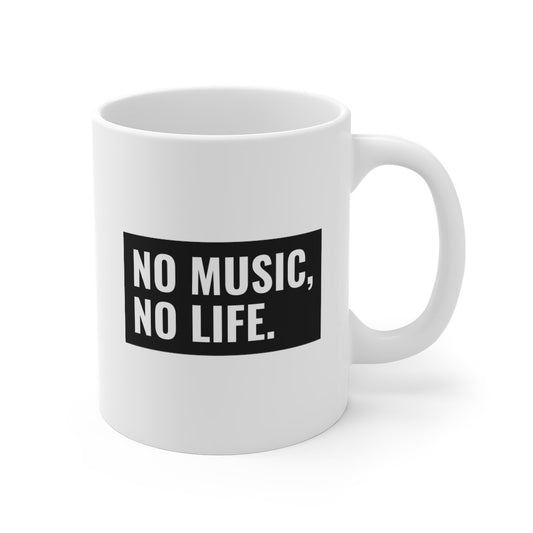 No Music, No Life Mug