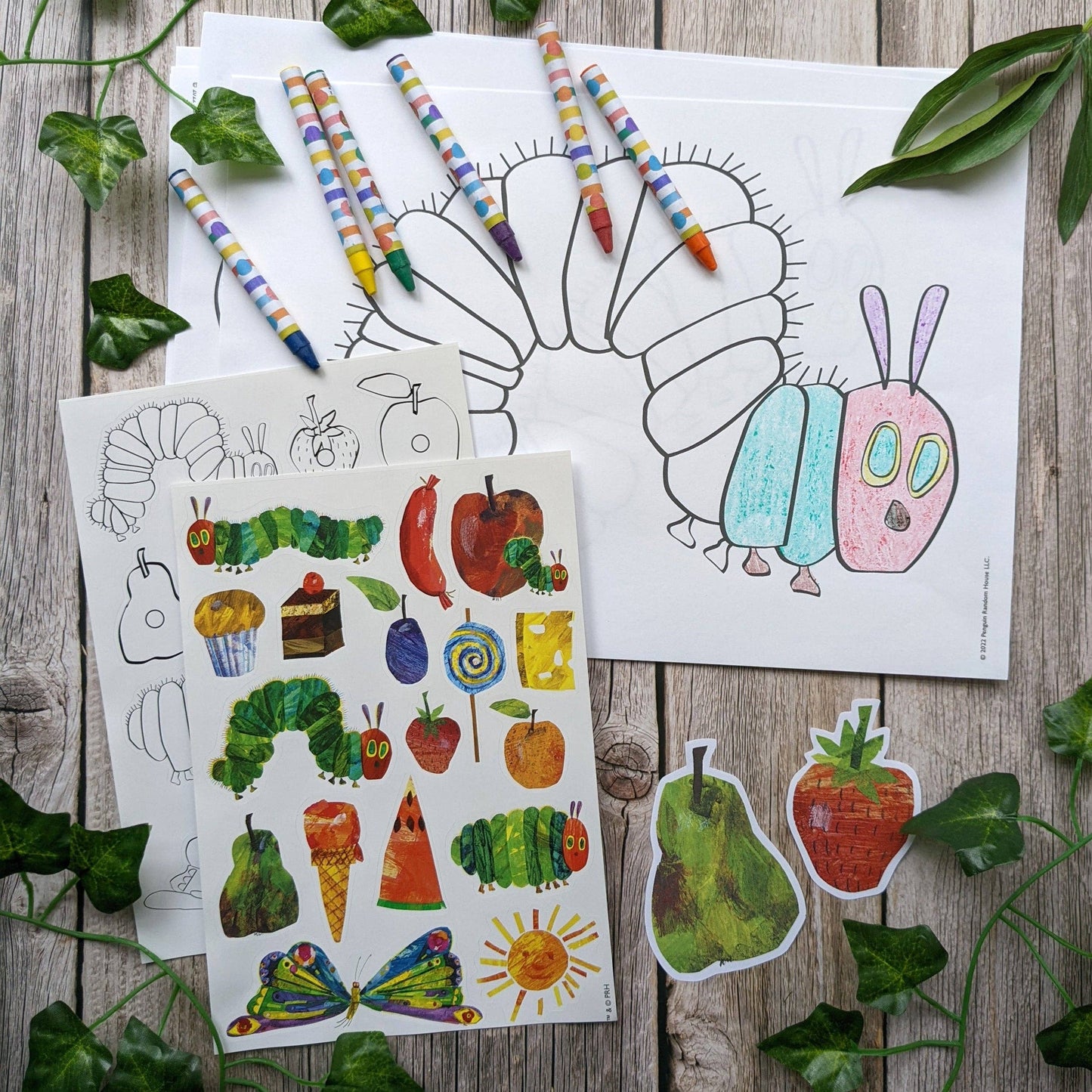 The Very Hungry Caterpillar Colouring & Sticker Set