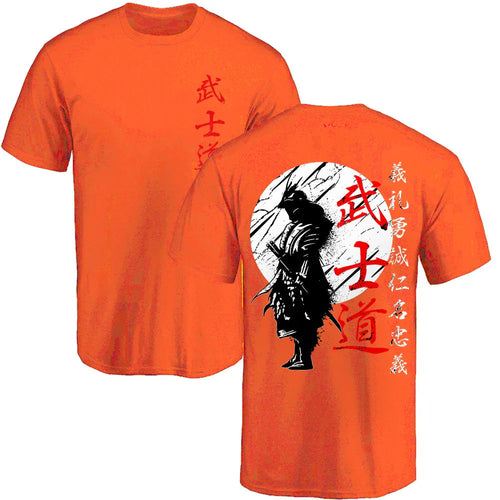 Men’s Japanese Samurai Short Sleeve T-Shirt