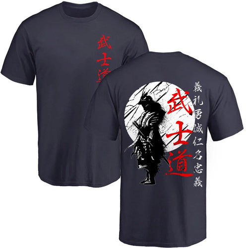 Men’s Japanese Samurai Short Sleeve T-Shirt