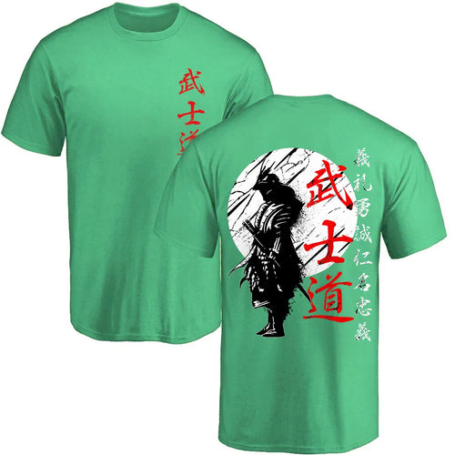 Men’s Japanese Samurai Short Sleeve T-Shirt