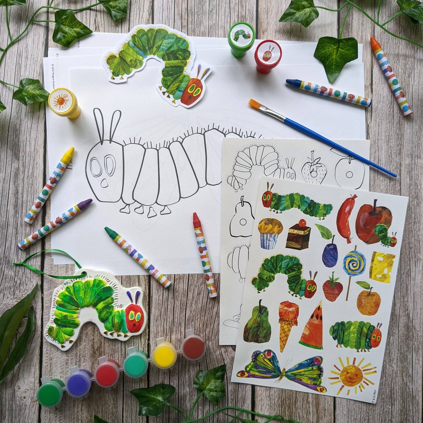 The Very Hungry Caterpillar Art Activity Set