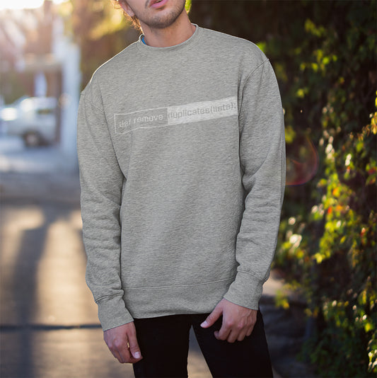 Men’s Python Coding Logo Sweatshirt