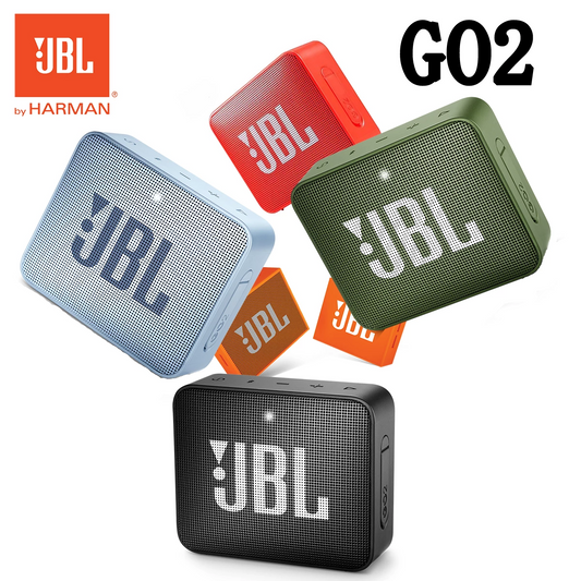 JBL GO 2 Waterproof Wireless Bluetooth Speaker for Outdoors & Indoors