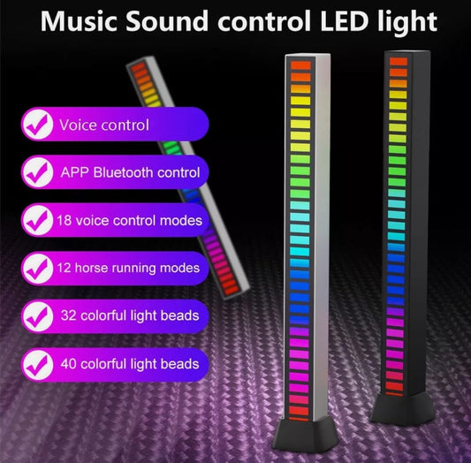 Dragon Sound Reactive Music Light Bar 2-Piece Pack