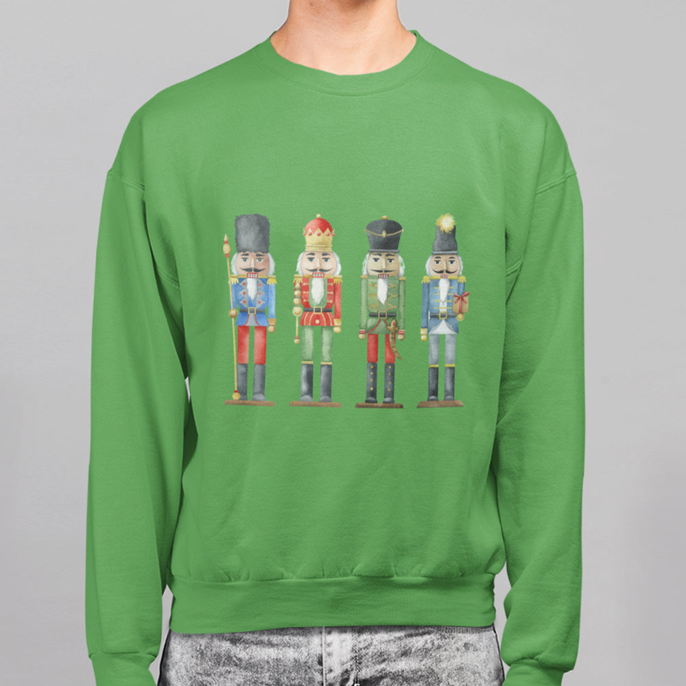 Men’s Christmas Nutcracker Toy Soldiers Sweatshirt