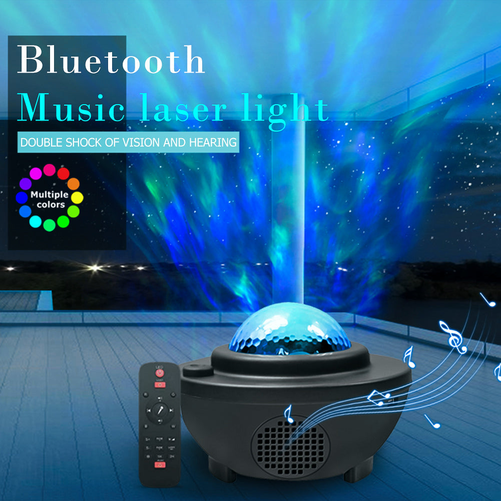 Enchanting Starry Sky Galaxy Projector with Bluetooth Speaker