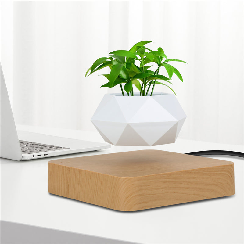 Levitating Air Bonsai Pot Flower Pot Planters Magnetic Suspension Pot