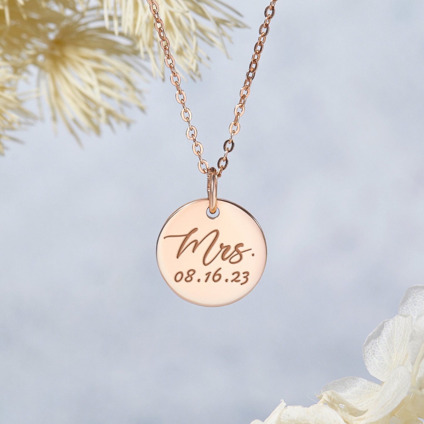 Mrs. Necklace, Gift for Bride to be, Bridal Shower, Bride Jewellery